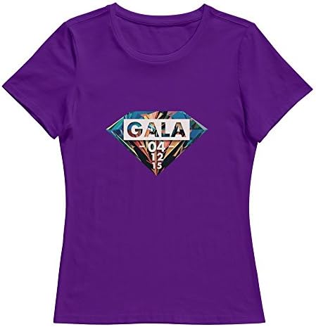 JDY3U Women Diamond T-shirt XXL Purple