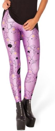 Women Cartoon Lumpy Space Princess Leggings Size (S)