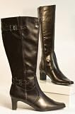 Womens Bootleg Boots Brown