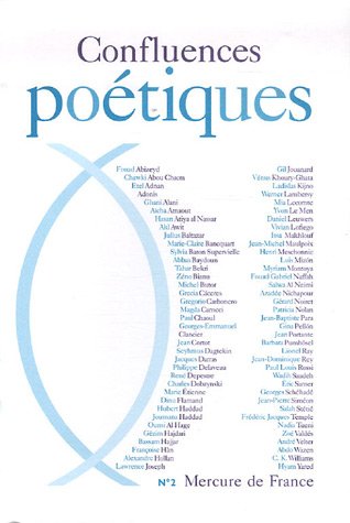 Confluences poétiques, N 2 mars 2007 :