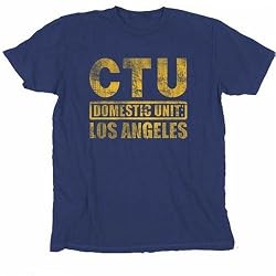 24 Twenty Four CTU Domestic Unit: Los Angeles T-shirt Navy Bluet