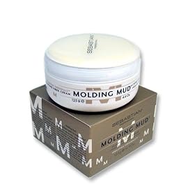 Sebastian Professional, Molding Mud, Sculpting Fiber Cream, 4.4 oz by Sebastian