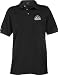 Colorado Rockies Black Classic Pique Stainguard Polo Shirt