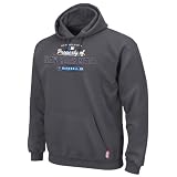 MLB New York Mets Adult Long Sleeve Hooded Fleece Pullover (Pro Granite, Large)