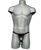 Male Power Men's Fetish Lingerie, Apollo, Black, Large/Xlarge