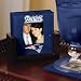 The Memory Company New England Patriots Art Glass Coaster Set Size: One Size