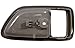 PT Auto Warehouse TO-2901G-2RH - Inside Interior Inner Door Handle Trim/Bezel, Gray (Charcoal) - Passenger Side