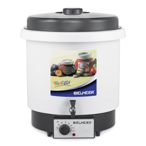 Bielmeier 650160 Einkoch-Halbautomat Jana mit Frucht-Dekor / Kunststoff / wei&szlig; / 3/8\'\' K Preisvergleich