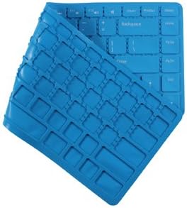 Silicone Keyboard Protector Case Cover Skin for DELL NEW XPS 15/XPS15R US Layout Laptop Blue