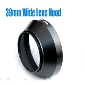 EzFoto 39mm Wide Angle Metal Lens Hood Shade for Leica, Contax Zeiss, Voigtlander and other... by EzFoto