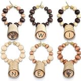 Wine Glass Charms, W I N E