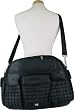Midnight Black Lug Tuk Tuk Carry All Bag Also great as a diaper bag