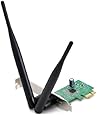 Rosewill 802.11N, N300 PCI Express Wireless Adapter/Wi-Fi Adapter/Network Card (RNX-N250PCe)
