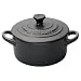 Le Creuset Stoneware 8-Ounce Petite Round Covered Casserole, Cassis
