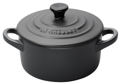 Le Creuset Stoneware Petite 0.25 Litre Round Casserole, Granite