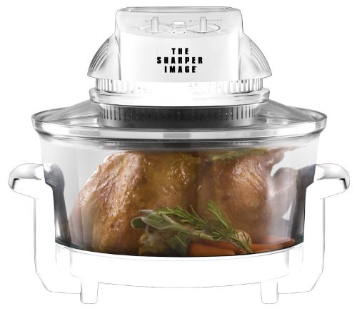 The Sharper Image White 8313MO Super Wave 12-1 2-Quart Countertop Oven - 1300-Watt product image