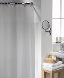 Opaque Clear Pvc Shower Curtain Including 12 Curtain Rings