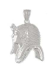 Clevereves 14K White Gold Pendant Egyptian Themed 7.5 - Gram(s)