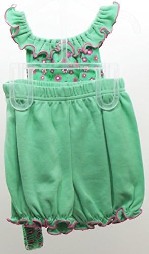 Swiggles Girls Flower Power 3 Piece Shorts Top And Headband Set