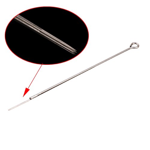 50 X Health Safety Stainless Steel Professional Tattoo Needles Round Shader 7rs