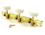 WD Music WD1258 Guitar Machines, Classic Gold/Pearl Button