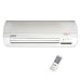 Hot Split Ceramic von G3Ferrari�
Wandheizung - Wandl�fter mit Keramik-Heizelementen 
und
Fernbedienung
W�rmt im Winter, k�hlt im Sommer
? Funktionen: kalte Luft (Ventilation), 
warme
Luft, hei�e Luft
? Automatisch, �ffnende Lamellen mit weitem,
oszillierenden Bereich zur 
gleichm��igen
Verbreitung der Warmluft
? LED-Anzeige, Timer (bis 7,5 Stunden) -
auch ideal f�r das 
Schlaf- oder Badezimmer,
da programmierbar, automatische Abschaltung
? Durch die schnelle 
W�rmeabgabe der Keramik-
Heizelemente werden die R�ume angenehm, effektiv
und schnell erw�rmt.
? 
Ben�tigt nur wenig Platz (61cm x 21cm x 15 cm), leichte und
komfortable Bedienung dank der 
Fernsteuerung
? 1000 Watt / 2000 Watt
Sorgt schnell f�r angenehmes und wohliges Raumklima. Sie 
k�nnen jederzeit f�r 7,5
Stunden im Voraus programmieren, welche Temperatur Sie im Badezimmer 
oder
Schlafzimmer w�nschen. Eignet sich auch perfekt als �bergangsheizung und im
Sommer zur 
Ventilation.