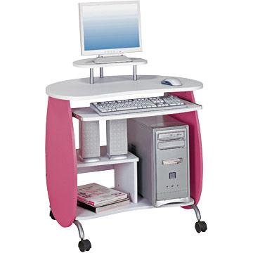 Childrens Computer Desk laptop cart PC desk