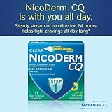 NicoDerm CQ STEP 1 - 3 Week Kit - 21 Clear 21 mg Nicotine Patches