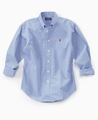 Buy Polo Ralph Lauren Boys Long-Sleeve Gingham Blake Shirt