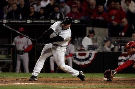 A.J. Pierzynski Chicago White Sox - ALCS Game 2 Dropped 3rd Strike - 16x20 Autographed Photograph