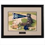 MLB Seattle Mariners Jim Killen Signature Black Framed Print