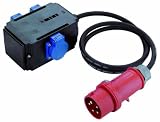 Bachmann 349.027 CEE-Adapter mit Zuleitung 1,5m, 1x CEE 16A, 3x Schuko