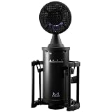 ART M-Four Tube Condenser Microphone Multi Pattern Carrying Case and XLR Cable Included by 