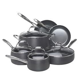 Earth Pan Hard Anodized 10-pc. Cookware Set