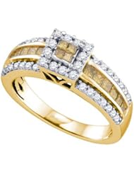 0.83CTW DIAMOND INVISIBLE RING