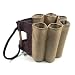 Eco Friendly Jute Wine Carrier, 6 Bottles. Great For the Fashion and Environmentally Conscious (Different Styles and Bags Available)
