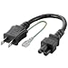 ELECOM �m�[�gPC�d���P�[�u��/3pin-2pin/0.2m T-PCM302