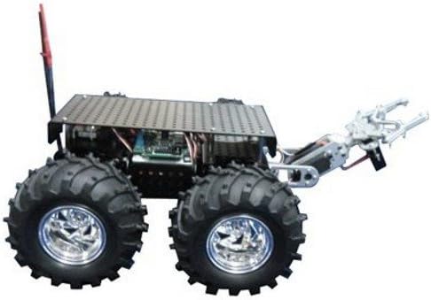 Dagu 4Wd Thumper Mobile Platform With 2Dof Arm (Black, 75:1)