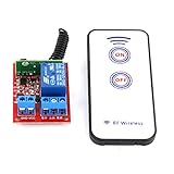 【ノーブランド品】12V　 1 channal RF　ワイヤレスリレーモジュール　リモコン付き