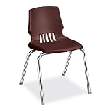HON H101865Y Proficiency Student Shell Chair, 18in Seat Height, Garnet Shell, Four/carton