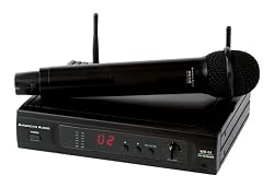 American Audio Wireless Hand Microphone with Receiver