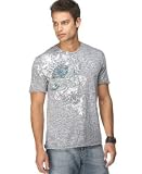 DKNY Jeans - DKNY Jeans Eagle On The Frame Crew-Neck T-Shirt