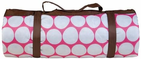 Wildkin Pink and White Big Dot Picnic Blanket, One Size