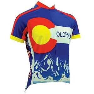 Buy Canari Mens Colorado Souvenir Short Sleeve Cycling Jersey - 12104
