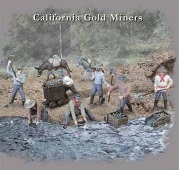 1/72 Gold Rush Miners 1/72 Gold Rush Miners