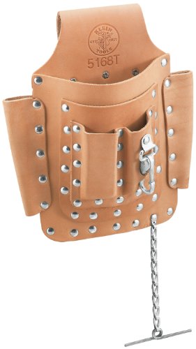 Klein 5168T 6-pocket Tool with Hip-Curve