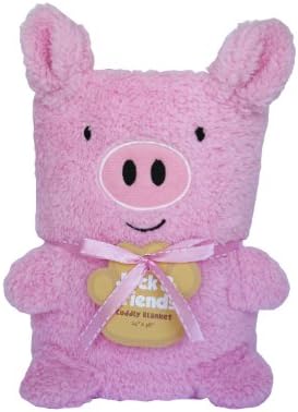 Towel Treat Plush Blanket, Pig