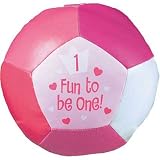 Baby Girl's First Birthday Soft Ball