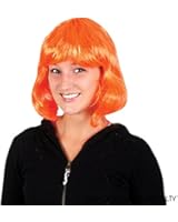 Long Hair Costume Wig (Orange)