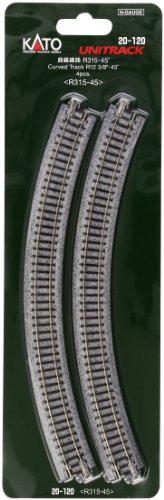 Kato usa model train products unitrack, 315mm (12 3/8&q…